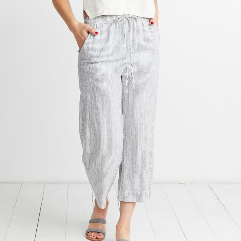 Marine Layer Aly Linen Blend Pant